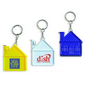 House Shape Tape Measure Key Chain